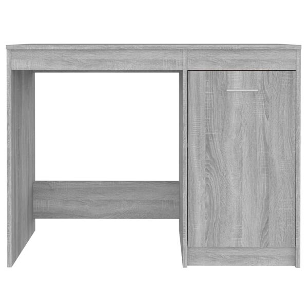 vidaXL Γραφείο Γκρι Sonoma 100x50x76 εκ. από Επεξεργασμένο Ξύλο