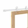 vidaXL Συρόμενη Πόρτα ORKDAL Καφέ 61 x 198.5 εκ. Ξύλο και μέταλλο