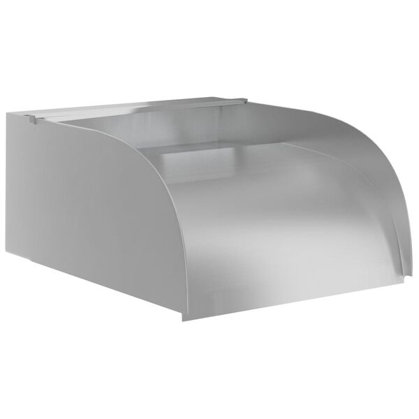 vidaXL Καταρράκτης 30 x 34 x 14 εκ. από Ανοξείδωτο Ατσάλι 304 με LED