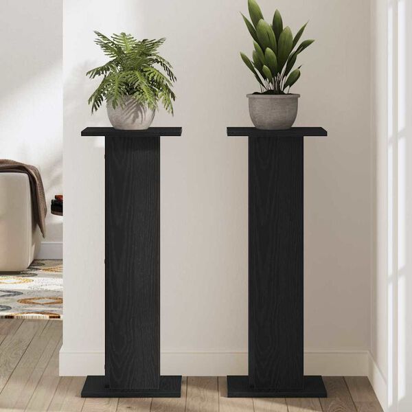 vidaXL &Beta;ά&sigma;&eta; &phi;&upsilon;&tau;ώ&nu; 2 pcs &Mu;&alpha;ύ&rho;&eta; &Omicron;&xi;&upsilon;ά 30 x 30 x 80 cm &Epsilon;&pi;&epsilon;&xi;&epsilon;&rho;&gamma;&alpha;&sigma;&mu;έ&nu;&omicron; &xi;ύ&lambda;&omicron;