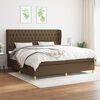 vidaXL &Kappa;&rho;&epsilon;&beta;ά&tau;&iota; Boxspring &mu;&epsilon; &Sigma;&tau;&rho;ώ&mu;&alpha; &Sigma;&kappa;&omicron;ύ&rho;&omicron; &Kappa;&alpha;&phi;έ 200x200 &epsilon;&kappa;. &Upsilon;&phi;&alpha;&sigma;&mu;ά&tau;&iota;&nu;&omicron;