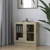 vidaXL &Beta;&iota;&tau;&rho;ί&nu;&alpha; &Chi;&rho;ώ&mu;&alpha; Sonoma &Delta;&rho;&upsilon;&sigmaf; 82,5 x 30,5 x 80 &epsilon;&kappa;. &Epsilon;&pi;&epsilon;&xi;. &Xi;ύ&lambda;&omicron;