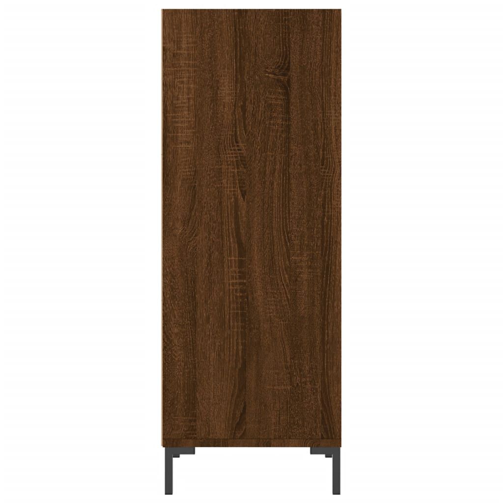 vidaXL Ντουλάπι Καφέ Δρυς 34,5x32,5x90 εκ. Επεξεργασμένο Ξύλο