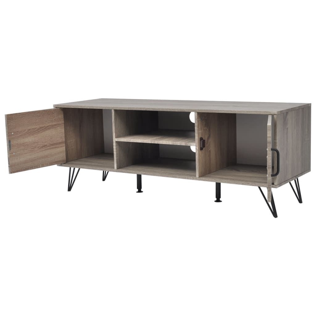 vidaXL Έπιπλο Τηλεόρασης Γκρι 120 x 40 x 45 εκ.