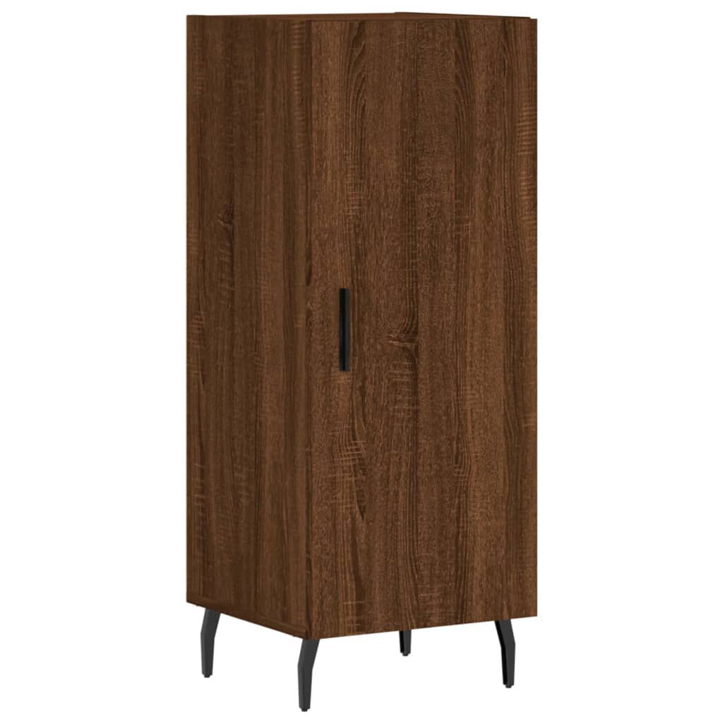vidaXL Ντουλάπι Καφέ Δρυς 34,5 x 34 x 90 εκ. Επεξεργασμένο Ξύλο