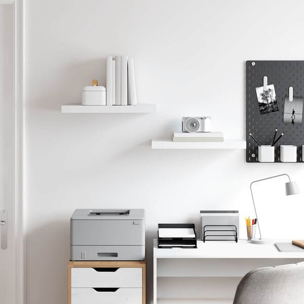 vidaXL &Rho;ά&phi;&iota;&alpha; &Tau;&omicron;ί&chi;&omicron;&upsilon; 2 &tau;&epsilon;&mu;. Ά&sigma;&pi;&rho;&alpha; 50x23x3,8 &epsilon;&kappa;. MDF