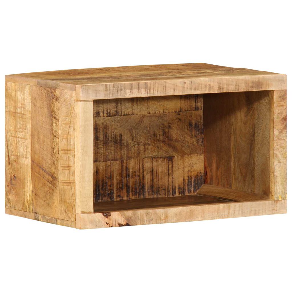 vidaXL Επιτοίχιο Κομοδίνο 40x30x25 εκ. Μασίφ Ξύλο Μάνγκο