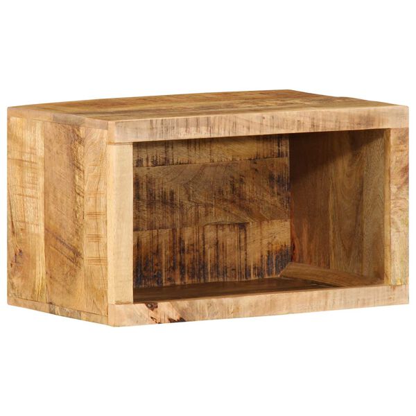 vidaXL Επιτοίχιο Κομοδίνο 40x30x25 εκ. Μασίφ Ξύλο Μάνγκο