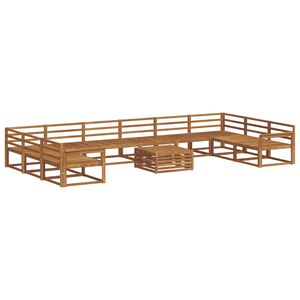 vidaXL &Sigma;&epsilon;&iota;&rho;ά &Kappa;&alpha;&nu;&alpha;&pi;έ &Epsilon;&xi;&omega;&tau;&epsilon;&rho;&iota;&kappa;&omicron;ύ 11 pcs &Phi;&upsilon;&sigma;&iota;&kappa;ό &Sigma;&tau;&epsilon;&rho;&epsilon;ό &Xi;ύ&lambda;&omicron; &Alpha;&kappa;&alpha;&kappa;ί&alpha;&sigmaf;