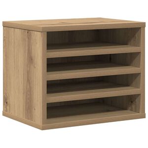 vidaXL &Omicron;&rho;&gamma;&alpha;&nu;&omega;&tau;ή&sigmaf; &Gamma;&rho;&alpha;&phi;&epsilon;ί&omicron;&upsilon; Artisan Oak 36 x 26 x 29,5 &epsilon;&kappa;