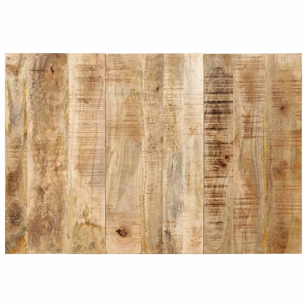 vidaXL κεφαλάρι 120 cm μασίφ ακατέργαστο ξύλο Mango