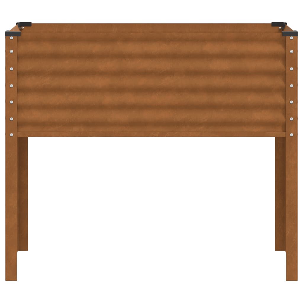 vidaXL Ζαρντινιέρα 100x41x90 εκ. Ατσάλι Σκληρυθέν στον Αέρα