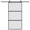 vidaXL &Sigma;&epsilon;&tau; &sigma;&upsilon;&rho;ό&mu;&epsilon;&nu;&eta;&sigmaf; &pi;ό&rho;&tau;&alpha;&sigmaf; &mu;&epsilon; &upsilon;&lambda;&iota;&kappa;ό &mu;&alpha;ύ&rho;&omicron; 102,5x205 cm