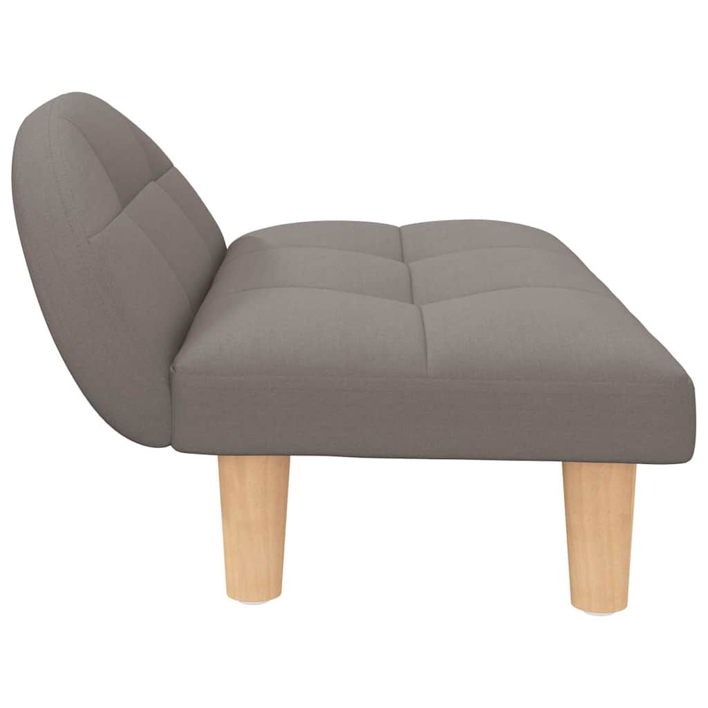 vidaXL Κρεβάτι Σκύλου Taupe 70 x 52 x 30 εκ. Υφασμάτινο