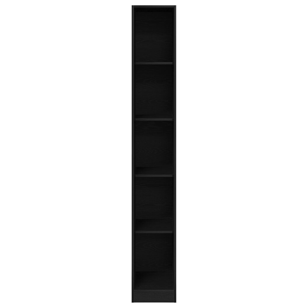 vidaXL Ντουλάπα Μαύρου Δρυός - 30x50x200 εκ., Φτιαγμένη από Επεξεργασμένο Ξύλο