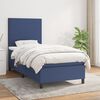 vidaXL &Kappa;&rho;&epsilon;&beta;ά&tau;&iota; Boxspring &mu;&epsilon; &Sigma;&tau;&rho;ώ&mu;&alpha; &Mu;&pi;&lambda;&epsilon; 100 x 200 &epsilon;&kappa;. &Upsilon;&phi;&alpha;&sigma;&mu;ά&tau;&iota;&nu;&omicron;