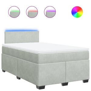 vidaXL &Kappa;&rho;&epsilon;&beta;ά&tau;&iota; Boxspring &mu;&epsilon; &Sigma;&tau;&rho;ώ&mu;&alpha; &Alpha;&nu;&omicron;&iota;&chi;&tau;ό &Gamma;&kappa;&rho;&iota; 120x200 &epsilon;&kappa;. &Beta;&epsilon;&lambda;&omicron;ύ&delta;&iota;&nu;&omicron;