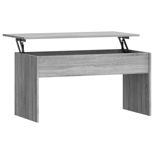 vidaXL Τραπεζάκι Σαλονιού Γκρι Sonoma 102x50,5x52,5 εκ. Επεξ. Ξύλο
