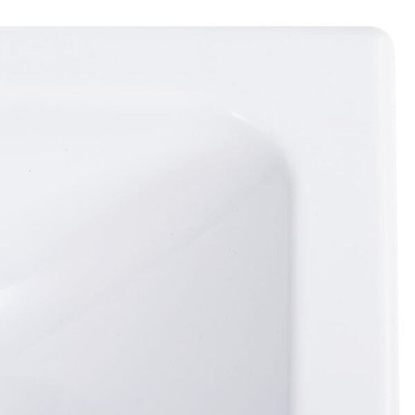 vidaXL Νιπτήρας Λευκός 400 x 220 x 90 χιλ. από SMC