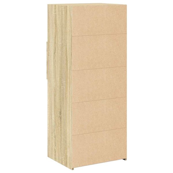 vidaXL Ντουλάπι Sonoma Δρυς 50x42,5x124 εκ. από Επεξεργασμένο Ξύλο