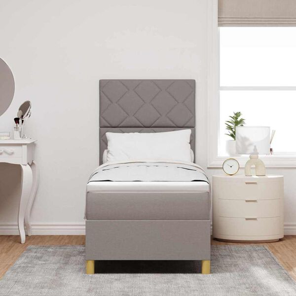 vidaXL LED &Kappa;&rho;&epsilon;&beta;ά&tau;&iota; &mu;&epsilon; &beta;ά&theta;&rho;&omicron; &mu;&epsilon; &sigma;&tau;&rho;ώ&mu;&alpha; Taupe 80 x 200 cm ύ&phi;&alpha;&sigma;&mu;&alpha;