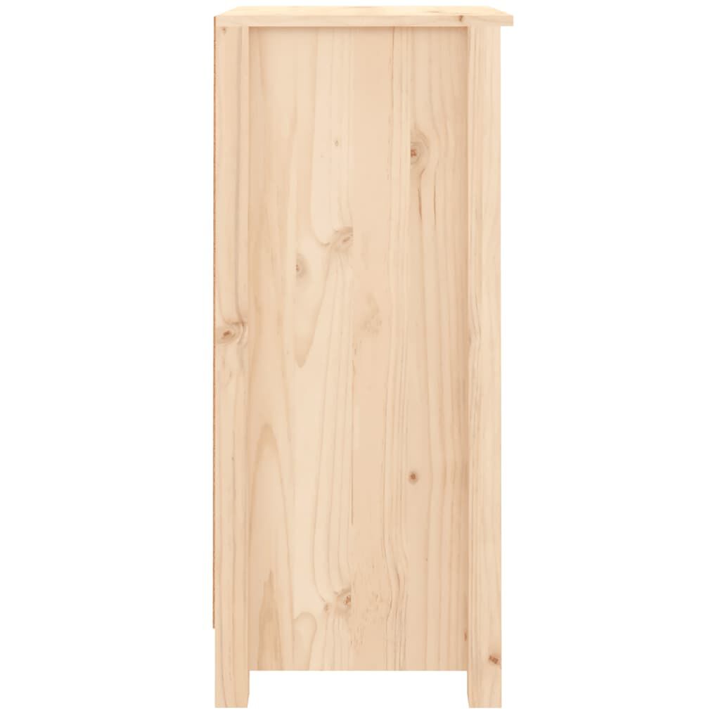 vidaXL Ντουλάπια 2 τεμ. 40x35x80 εκ. από Μασίφ Ξύλο Πεύκου