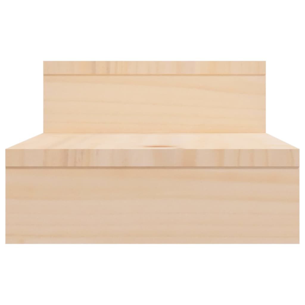 vidaXL Βάση Οθόνης (52-101) x 22 x 14 εκ. από Μασίφ Ξύλο Πεύκου