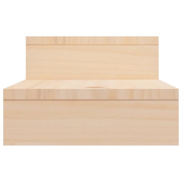 vidaXL Βάση Οθόνης (52-101) x 22 x 14 εκ. από Μασίφ Ξύλο Πεύκου