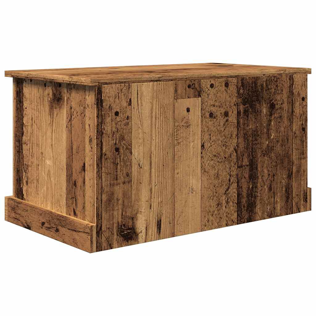 vidaXL Κουτί Αποθήκευσης Όψη Παλαιού Ξύλου 70x40x38 εκ. Επεξ.Ξύλο