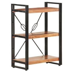 vidaXL &Beta;&iota;&beta;&lambda;&iota;&omicron;&theta;ή&kappa;&eta; &mu;&epsilon; 3 &Epsilon;&pi;ί&pi;&epsilon;&delta;&alpha; 60 x 30 x 80 &epsilon;&kappa;. &alpha;&pi;ό &Mu;&alpha;&sigma;ί&phi; &Xi;ύ&lambda;&omicron; &Alpha;&kappa;&alpha;&kappa;ί&alpha;&sigmaf;