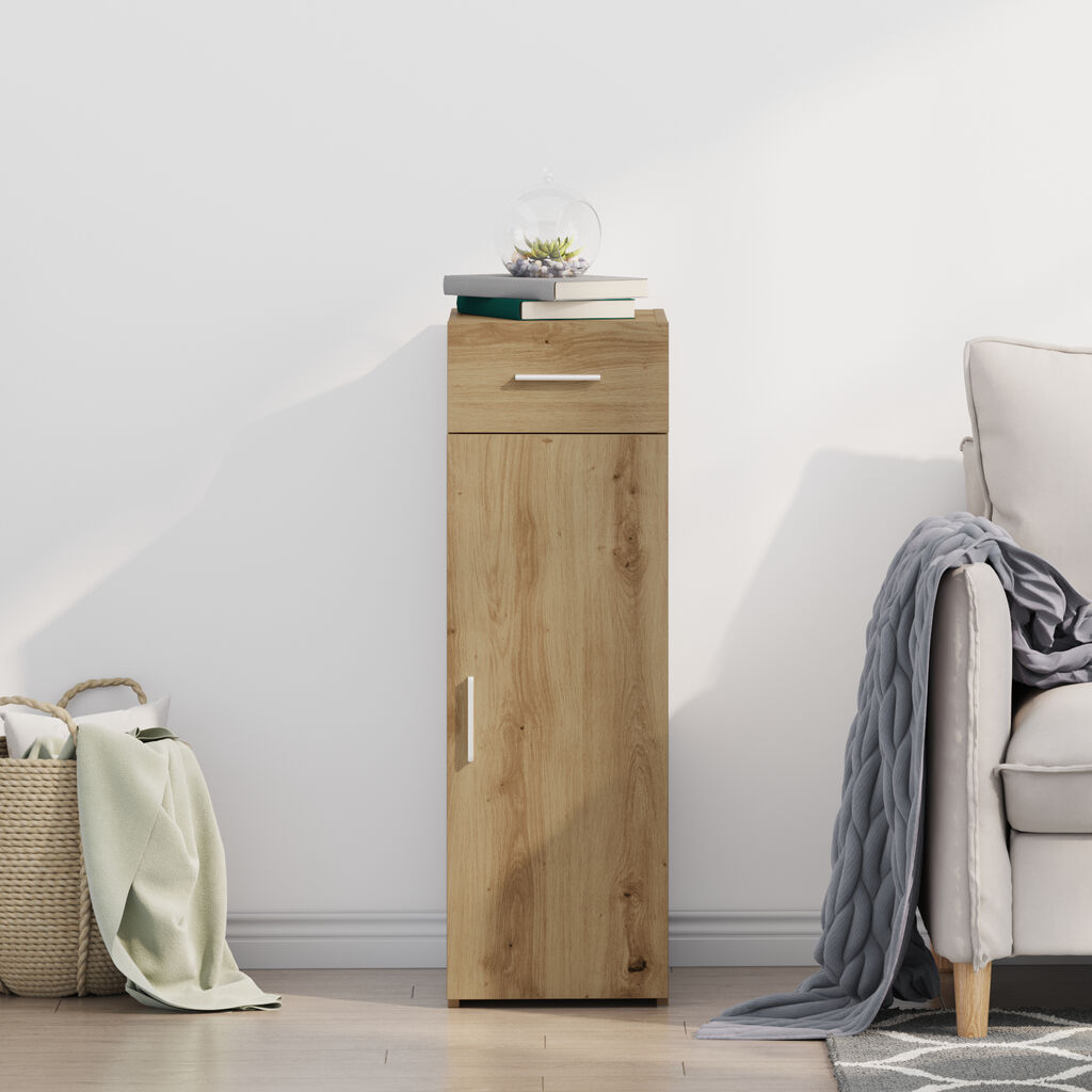 vidaXL Μπουφές Artisan Oak 30x42,5x93 εκ. Κατασκευασμένο από ξύλο