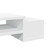 vidaXL Βάση Οθόνης με Αποθ. Λευκή 70x27x15 εκ. Επεξεργασμένο Ξύλο