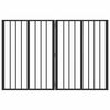 vidaXL &Pi;ό&rho;&tau;&alpha; &Sigma;&kappa;ύ&lambda;&omicron;&upsilon; 2 pcs &Mu;&alpha;ύ&rho;&omicron; 60 x 80 cm &Epsilon;&pi;&iota;&kappa;&alpha;&lambda;&upsilon;&mu;&mu;έ&nu;&omicron;&sigmaf; &Chi;ά&lambda;&upsilon;&beta;&alpha;&sigmaf;
