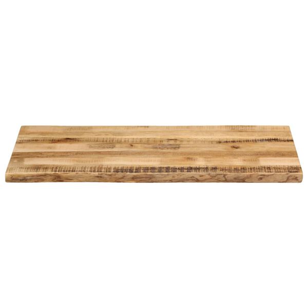 vidaXL Επιφάνεια Τραπεζιού 110x60x2,5 εκ. Live Edge Μασίφ Ξύλο Μάνγκο