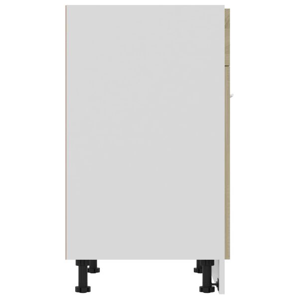 vidaXL Ντουλάπι με Συρτάρι Sonoma Δρυς 60x46x81,5 εκ. Επεξ. Ξύλο