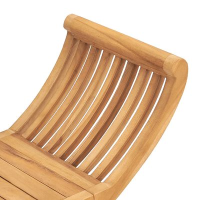 vidaXL Παγκάκι Κήπου 120 εκ. από Μασίφ Ξύλο Teak