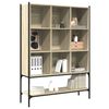 vidaXL Βιβλιοθήκη Sonoma Δρυς 102x30x141,5 εκ. από Επεξεργασμένο Ξύλο