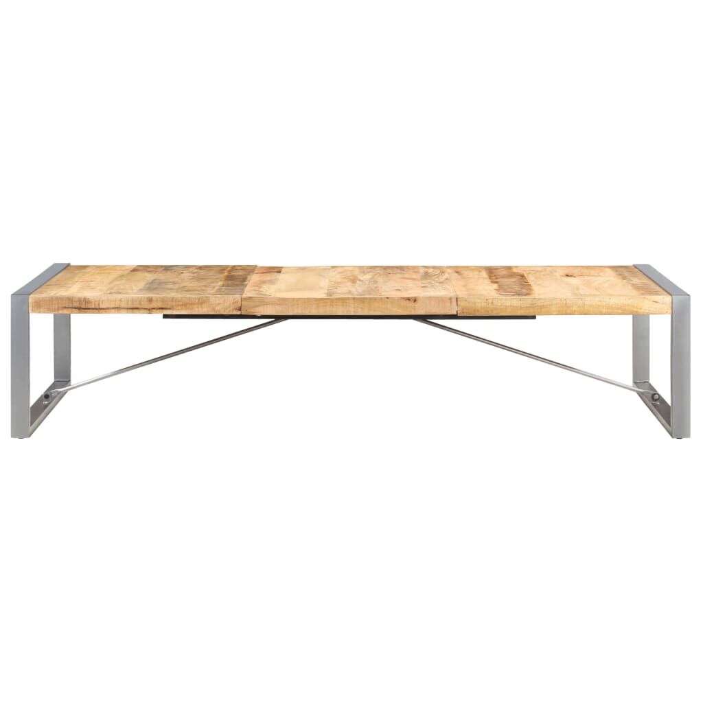 vidaXL Τραπεζάκι Σαλονιού 180 x 90 x 40 εκ. Ακατέργαστο Ξύλο Μάνγκο