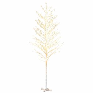 vidaXL &Delta;έ&nu;&tau;&rho;&omicron; &Lambda;&epsilon;&upsilon;&kappa;ή &Sigma;&eta;&mu;ύ&delta;&alpha; &mu;&epsilon; 672 LED &Theta;&epsilon;&rho;&mu;ό &Lambda;&epsilon;&upsilon;&kappa;ό 400 &epsilon;&kappa;.