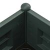 vidaXL Ζαρντινιέρα Υπερυψωμένη Πράσινη 100x43x35 εκ. Πολυπροπυλένιο