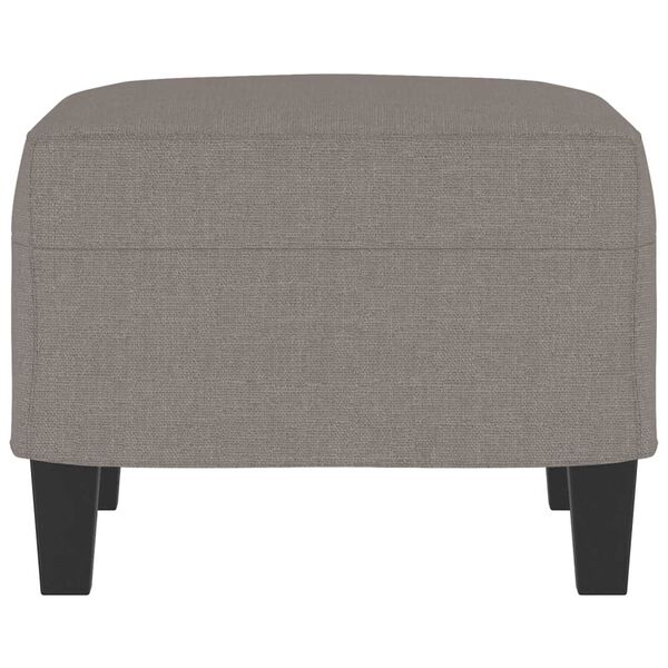 vidaXL Υποπόδιο Taupe 60x50x41 εκ. Υφασμάτινο