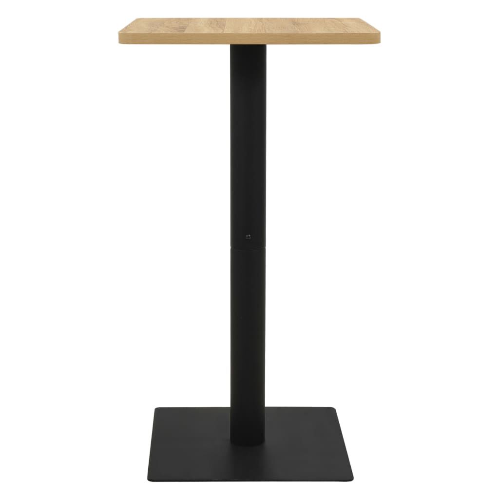 vidaXL Τραπέζι Bistro Χρώμα Δρυός 50 x 50 x 107 εκ.