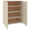 vidaXL Παπουτσοθήκη HAMAR Καφέ Μελί 85x40x108 εκ. Μασίφ Ξύλο Πεύκου