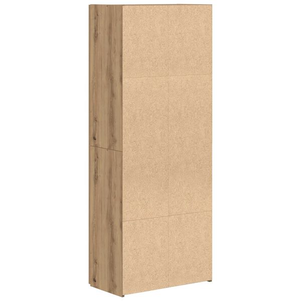 vidaXL Υψηλό Ντουλάπι Οξιάς 60 x 32 x 153 εκ. Επεξεργασμένο Ξύλο