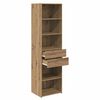vidaXL Highboard Artisan Oak 50 x 42,5 x 185 &epsilon;&kappa;. &Epsilon;&pi;&epsilon;&xi;&epsilon;&rho;&gamma;&alpha;&sigma;&mu;έ&nu;&omicron; &xi;ύ&lambda;&omicron;