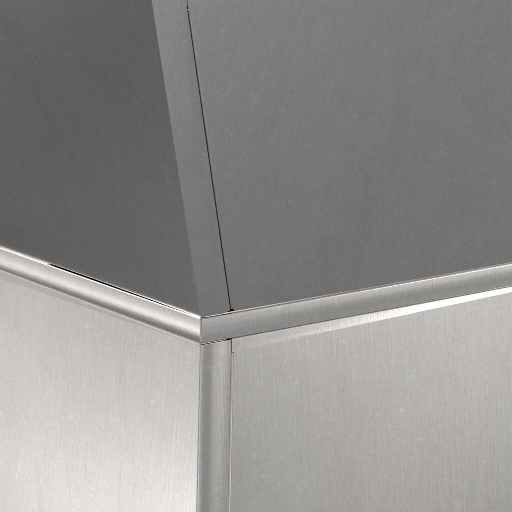 vidaXL Σετ Βάσης Φυτών Ανοξείδωτο ατσάλι 40 x 40 x 101 εκ.