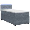 vidaXL &Kappa;&rho;&epsilon;&beta;ά&tau;&iota; box spring &mu;&epsilon; &sigma;&tau;&rho;ώ&mu;&alpha; &Sigma;&kappa;&omicron;ύ&rho;&omicron; &Gamma;&kappa;&rho;&iota; 90 x 190 cm &Beta;&epsilon;&lambda;&omicron;ύ&delta;&omicron;