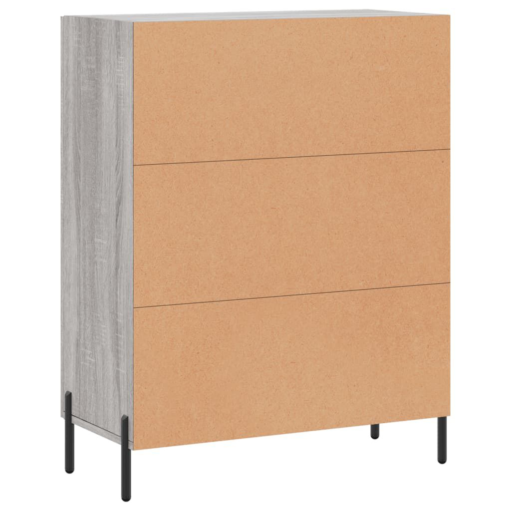 vidaXL Ντουλάπι Γκρι Sonoma 69,5 x 34 x 90 εκ. από Επεξεργασμένο Ξύλο