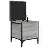 vidaXL Παγκάκι Αποθήκευσης Γκρι Sonoma 42x42x45 εκ. Επεξεργασμένο Ξύλο