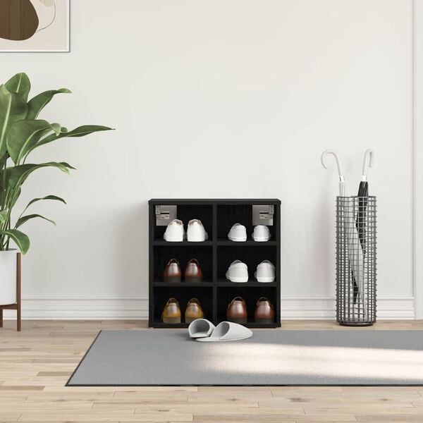 vidaXL &Nu;&tau;&omicron;&upsilon;&lambda;ά&pi;&alpha; &Pi;&alpha;&pi;&omicron;&upsilon;&tau;&sigma;&iota;ώ&nu; &mu;&epsilon; &rho;ά&phi;&iota; &Mu;&alpha;ύ&rho;&eta; &Omicron;&xi;&upsilon;ά 52 x 30 x 50,5 &epsilon;&kappa;.